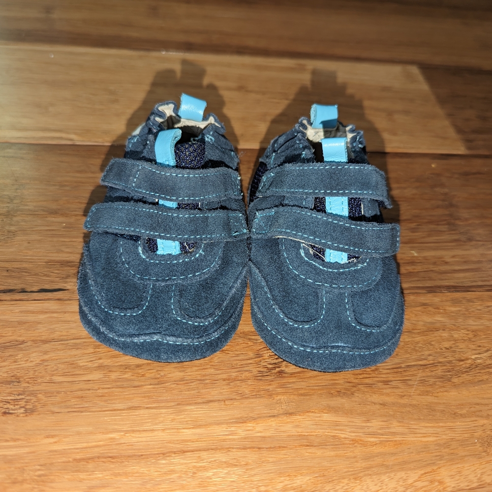 Robeez Baby shoes. Blue Kids Shoes